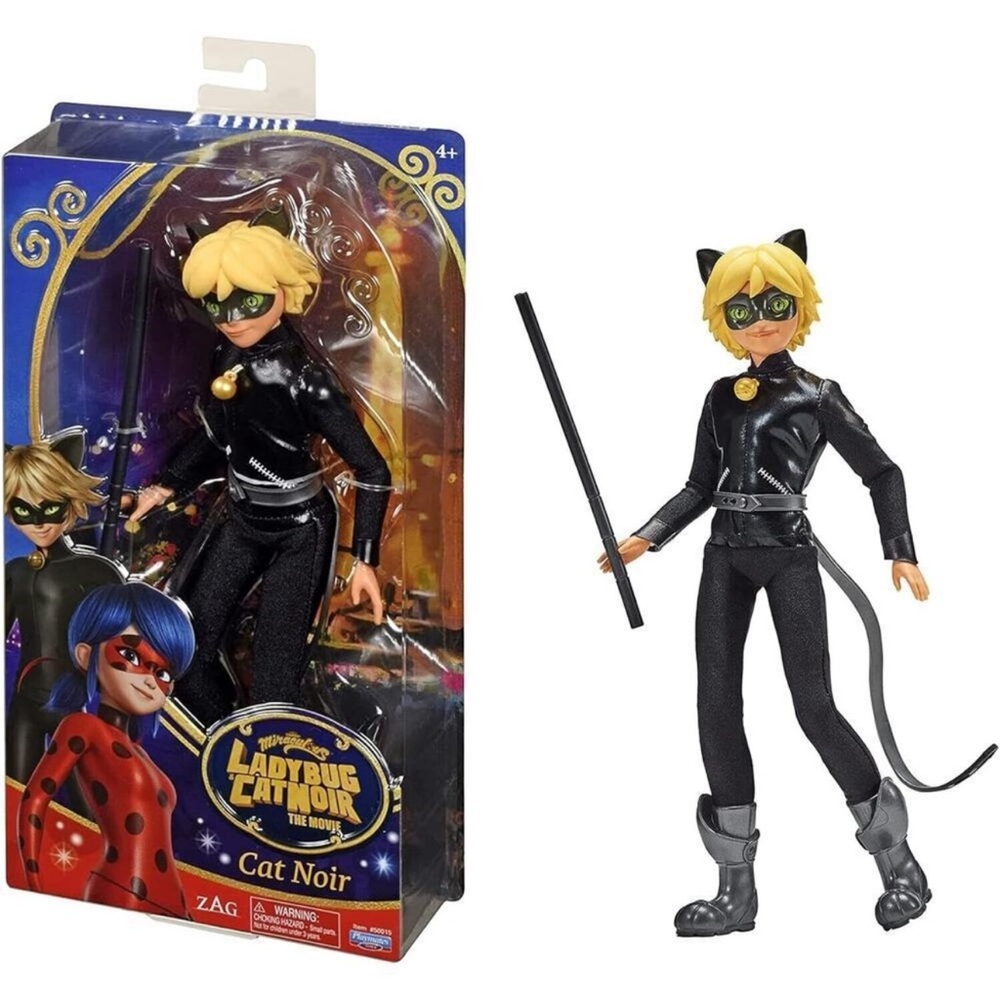 Miraculous Ladybug & Cat Noir Movie Exclusive 11" Cat Noir Action Figure Doll
